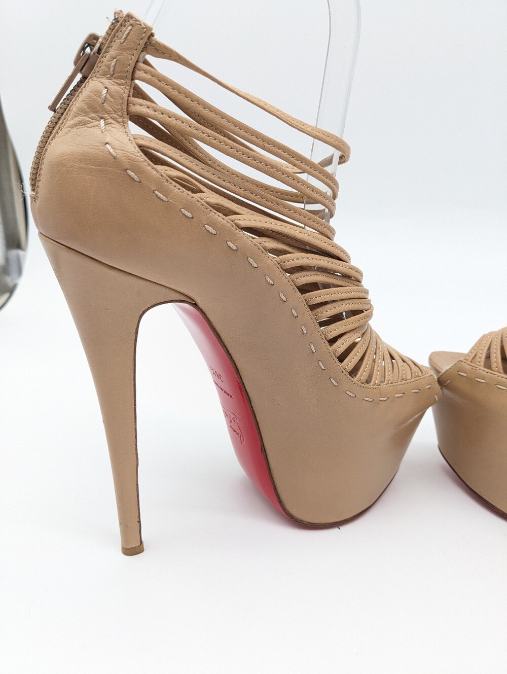 CHRISTIAN LOUBOUTIN Zoulou 160 Platform Heels 36.5 - Picture 11 of 16